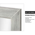 thumbnail image 3 of POSHIONS 65"x22" Rustic Full Length Floor Mirror Wood Frame Rectangular Hanging Wall Decor White, 3 of 5