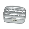 thumbnail image 2 of Neceser de almacenamiento para baño, neceser de maquillaje, multifuncional, elegante, organizador de viaje, para mujer, para artículos de tocador. Plateado, 2 of 9