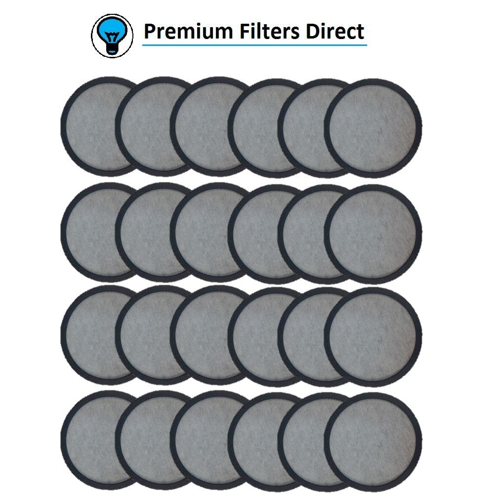 24Pk Mr Coffee Machines Activated Charcoal Water Filter Cartridge Parts 