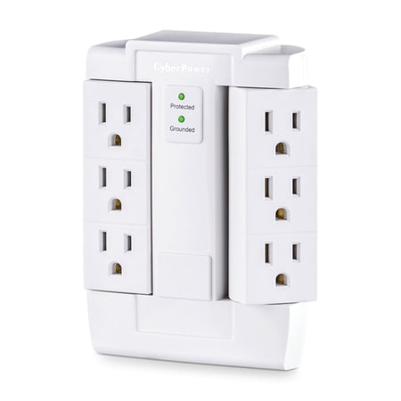 UPC: 0649532603466 | CyberPower Essential Series CSB600WS – surge protector