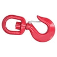 thumbnail image 4 of Crane Hook, American Type Rotating Rigging Hooks Lightweight Strong Bearing Capacity 3 Tons Rated Load  For Port Transportation For Construction Engineering, 4 of 8