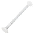 thumbnail image 1 of Unique Bargains Tringles à Rideaux Télescopiques Blanches de 16 à 20 Pouces, Tringle de Douche Réglable en Acier Inoxydable pour Salle de Bain et Chambre, 1 of 5