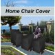 thumbnail image 5 of Funda para silla de jardín impermeable de tela Oxford 210D, fundas para sillones apilables, fundas para muebles de jardín de Patio exterior contra la intemperie 65x65x80/120cm TUNC Sencillez, 5 of 5