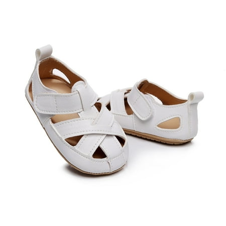 

Tejiojio Sandals Clearance Baby Cute Soft-soled For Toddlers Color White Cloud
