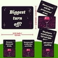 thumbnail image 3 of 50% off! 50 Multi-person Dinner Party Group Building Board Game Cards - Interactive Game Cards, 3 of 3