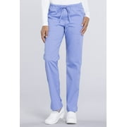 Cherokee Workwear Professionals Women's Scrubs Pant Mid Rise Straight Leg Drawstring WW160