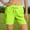 Green, variant on Hueook Golf Shorts Athletic Micro Quick Dry Shorts Women's High-Waisted UPF 50  Dry Running Shorts with Back Zip Pocket and Tummy Blue L