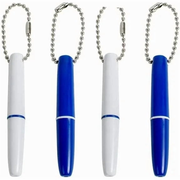 4 Pieces Portable Dental Picks Travel Tools Toothpick Plaque Remover and Tartar Teeth Pick Eraser Cleaning Kit with Hang chain (4PCS)