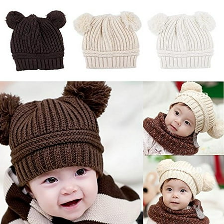 

Pom Pom Baby Toddler Beanie Hat Cap - PLEASE MESSAGE ME COLOR/STYLE WITH ORDER