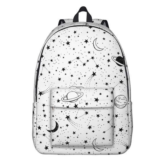 Fun Kawaii Animal Backpack - Playful Rainbow Sketch Graffiti Design Waterproof Laptop Backpack for Teens, Spacious College Bookbag with Reinforced Straps & Side Pockets