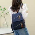 thumbnail image 5 of Mochila de viaje, bolsa de seguridad antirrobo para uso diario, gran capacidad, bolso de hombro para mujer, a prueba de salpicaduras, impermeable, bolso de moda para libros, 5 of 5