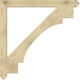 thumbnail image 3 of Ekena Millwork 4"W x 48"D x 48"H Merced Arts & Crafts Rough Sawn Bracket, Douglas Fir, 3 of 4