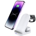 thumbnail image 2 of Dsscvnef Support de Charge Sans Fil Trois en un Chargeur Rapide 15W Compatible avec Smartwatch Design Pliable Certifié, 2 of 6