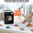 thumbnail image 3 of VEVOR Upright Automatic Ice Cream Maker with Built-in Compressor, 2 Quart No Pre-freezing Fruit Yogurt Machine, Stainless Steel Electric Sorbet Maker, 4 Modes Gelato Maker, 3 of 9