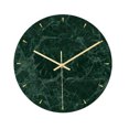 thumbnail image 1 of 1pc Novel Marble Wall Clock Printing Wall Clock Green Round Modern without Battery for Home Decor, 1 of 6