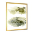 thumbnail image 2 of Designart 'Abstract Clouds In Dark Green I' Modern Framed Art Print, 2 of 4