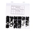 thumbnail image 3 of NUOLUX 200 Pcs Cable Grommet Protector Rubber Eyelet Rings Reduce Vibration for Maintenance, 3 of 8