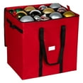 thumbnail image 5 of Christmas Ornament Storage Container, Stores Up to 48 - 6 Ornaments with 4 Individual Trays- 600D Tear Resistant Material, 5 of 10