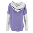 thumbnail image 5 of Chuancc Crewneck Sweatshirts Women Solid Color Hoodies Fall Sweatshirt Women'S Sweatshirts Sweatshirt For Women Women'S Sweatshirts Oversized Casual Loose Solid Z-N 4XL, 5 of 5