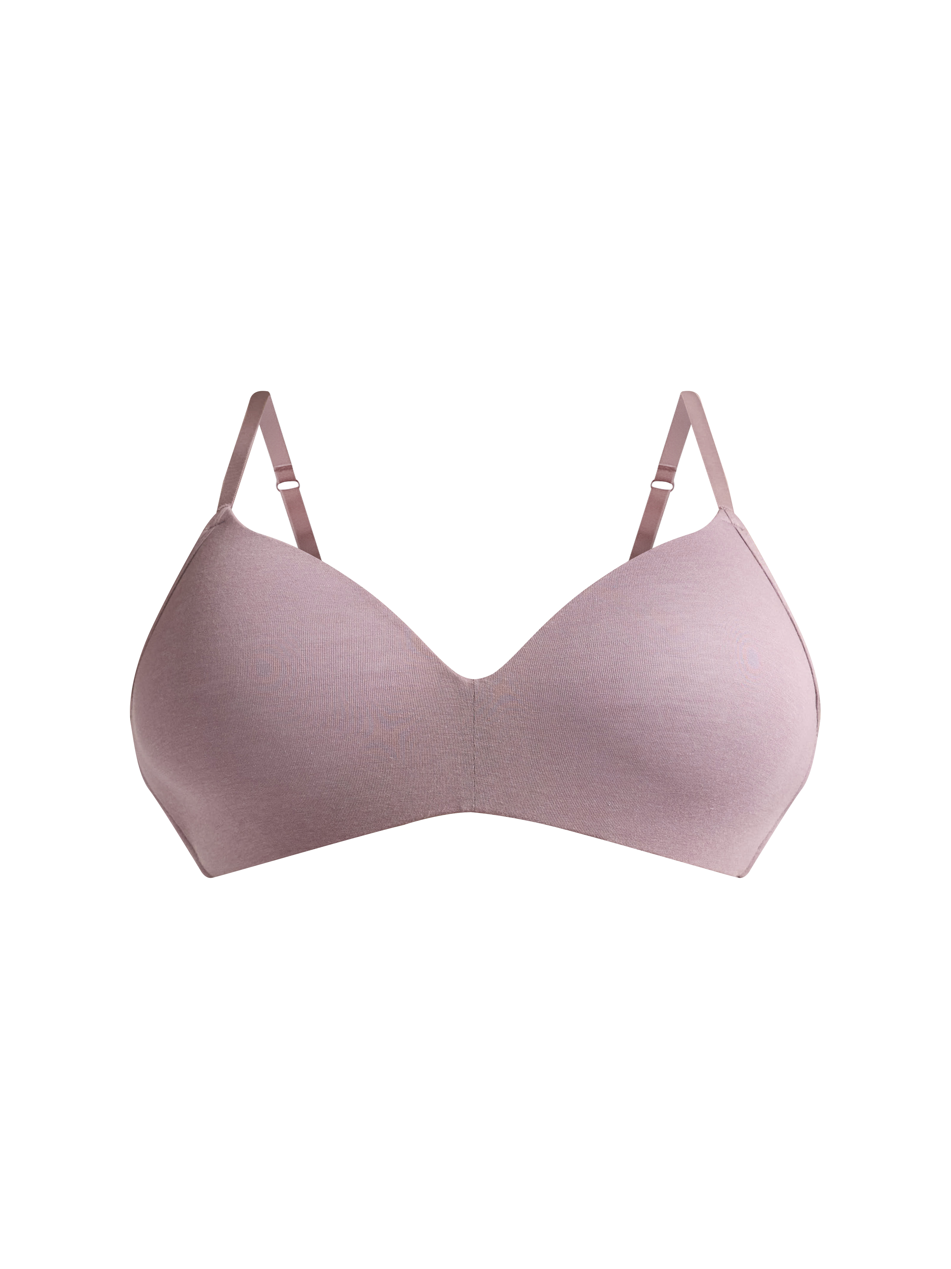 Joyspun Women's Lightly Lined Cotton Blend Comfort Wireless Bra, Sizes XS-XXXL