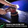 thumbnail image 3 of Turtle ax Hybrid Solutions Ceramic Car Polish and ax, Light Scratch Remover, Durable Paint Protection, Extreme ater Beading, High Gloss Shine, Hand or Machine Polisher Use, 14 oz (Pack of 1), 3 of 4
