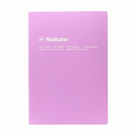 Delfonics Rollbahn Note Notebooks: 5-1/2 in. x 7 in. (Light Purple) B6 notebook