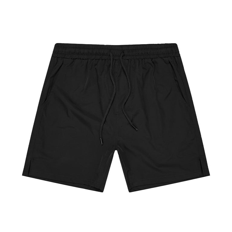 JLFKNG Mens Shorts Athletic Simple Solid Color Elastic JLFKNG Mens Shorts Athletic Simple Solid Color Elastic