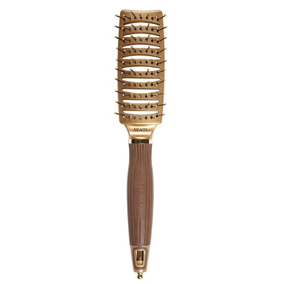 Olivia Garden NanoThermic Ceramic   Ion Styler Hair Brush NT-VTS (Vent)