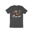 thumbnail image 6 of Funny Sea Otter Animal Playing Curling Player Game Day Gift T-Shirt Cool Otter Curling Player Birthday Holiday Present Men Women Tshirt, 6 of 10