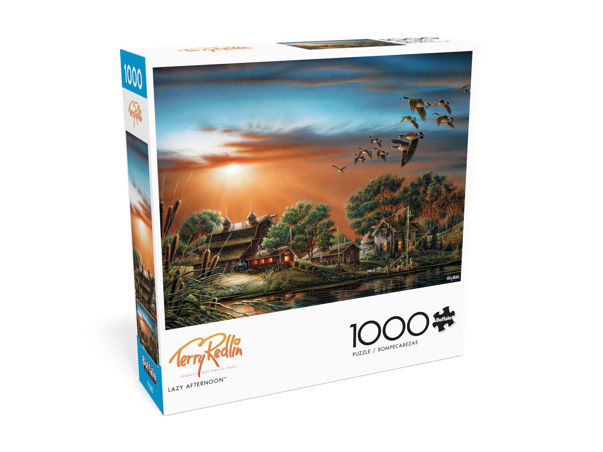 Buffalo Games 1000-Piece Terry Redlin Lazy Afternoon Jigsaw Puzzle