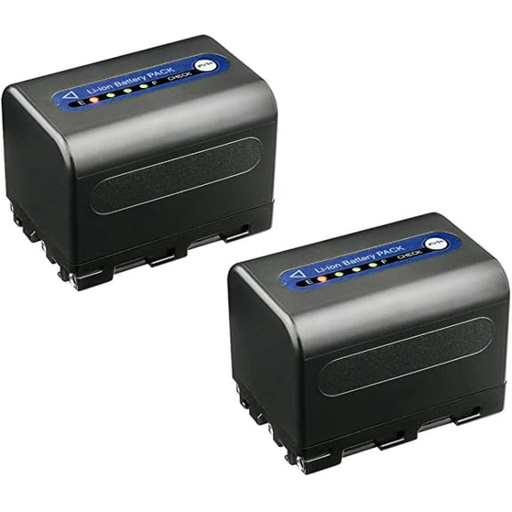 Kastar 2-Pack NP-QM71D Battery 7.4V 3600mAh Replacement for Sony MVC-CD200, MVC-CD250, MVC-CD300, MVC-CD350, MVC-CD400, MVC-CD500, DSR-PDX10, HVL-ML20M, HVR-A1, HVR-A1U DSLR-A100, CCD-TRV106 Camera
