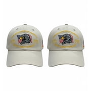 2 Packs Americana Retro Hat for Men & Women - Commemorative 250th Anniversary Embroidered Baseball Cap