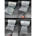 thumbnail image 6 of Avanternity's Bubble Cushion / Bubble Cushioning Wrap, Inflatable Packing Material. Roll of 150 ft. Free Pump/Clip Enclosed. (Width of 8", Pack of 1 Roll), 6 of 7