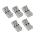 thumbnail image 3 of STARTIST 5 x Plastic Audio Mixer Fader Slider Knob Potentiometer Accessory Light Gray, 3 of 6