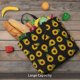 thumbnail image 5 of Fotbe Sunflowers Bolsa Tote con Estampado para Mujer, Bolsos con Cremallera, Bolsa de Hombro Casual de Gran Capacidad con Bolsillos Internos, 5 of 7
