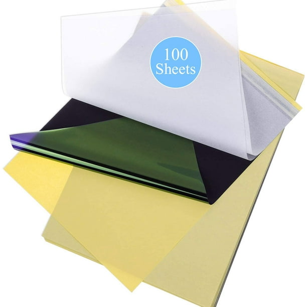 Papel de transferencia de tatuajes UPTATSUPPLY, 100 hojas, tamaño A4, 100 g
