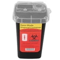 thumbnail image 4 of Needle Disposal Container, High Hardness Needle Disposal Box  For  Salons For Hair Salons For Beauty Salons, 4 of 8
