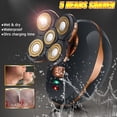thumbnail image 1 of Rechargeable Men 5 Heads Shaver USB Electric Razor Bald Head Clipper Trimmer, 1 of 7