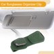 thumbnail image 3 of Clip para gafas de sol del automóvil Unique Bargains con soporte magnético universal para visera del sol, gafas de sol de ante/metal verde 13.5x5cm 1 Pcs, 3 of 7