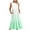 Green, variant on Lindreshi Summer Dresses for Women 2024 Women's Fashionable Sleeveless Pocket Round Neck Printing Loose Long Dress