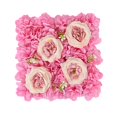 thumbnail image 1 of Fondo fotográfico con panel de flores artificiales, panel floral DIY para boda Rosa oscuro, 1 of 9