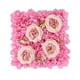 thumbnail image 1 of Fondo fotográfico con panel de flores artificiales, panel floral DIY para boda Rosa oscuro, 1 of 9