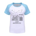 thumbnail image 3 of Godom Toddler Girl Clothes Short Sleeve Graphic Cotton Summer Tee Tops, 3 of 3