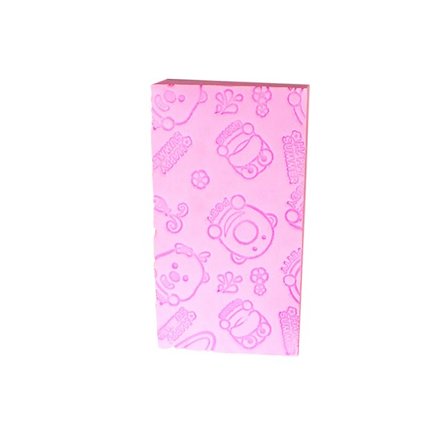 Matsuzay Esponja de baño portátil reutilizable lavable de mano para adultos removedor de piel muerta hogar baño hombro esponjas Juegos de accesorios de baño Rosado