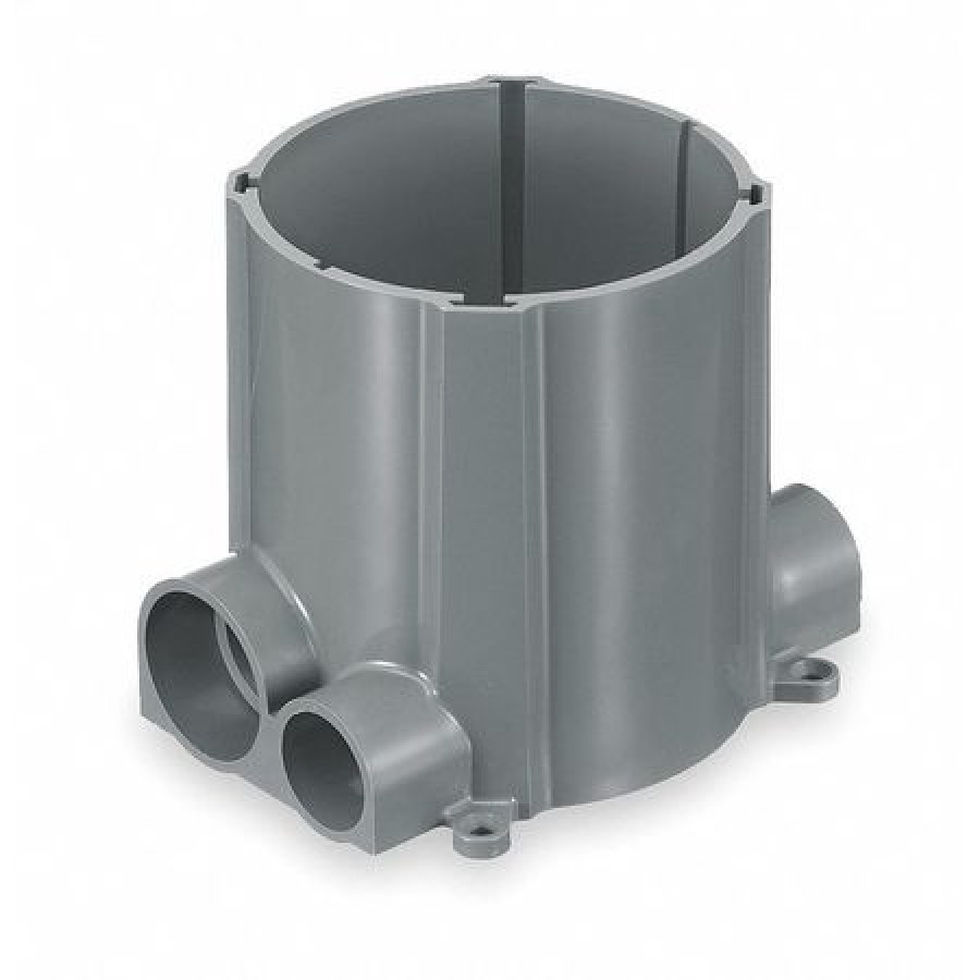 Hubbell Wiring Device Kellems S1pfb Floor Box Pvc 2 Gang 100 0 Cu In Walmart Com Walmart Com
