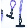 thumbnail image 2 of ORUYROP 2 Packs Phone Lanyard Key Holder Adjustable Neck Strap and Wrist Strap with Cell Phone Patchs for Smartphones, 2 of 3