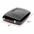 thumbnail image 4 of Motorcycle Chopped Trunk Backrest Pad Two Up Mount Fit For Harley Tour Pak Road Glide 14-20, 4 of 5