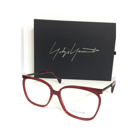 NIB Yohji Yamamoto YY 1028 201 Rose Plastic Eyeglasses 58mm