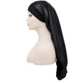 thumbnail image 1 of Gorro De Dormir De Satén Gorro De Noche De Pelo Elástico Gorro De Dormir Largo Para Mujeres Y Niñas Inevent AP007898-06, 1 of 6