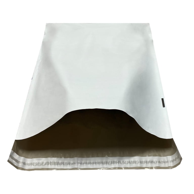 BESTEASY 14.5 X 19 White Poly Mailers – Self-Sealing Shipping Envelopes, 800 Count, Water & Tear Resistant
